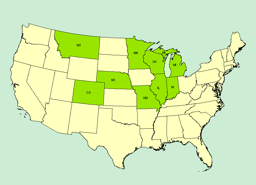 maps of usa